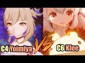Genshin | C6 Klee vs C4 Yoimiya Mono Pyro / Vaporize Damage Comparison Maguu Kenki Speedrun