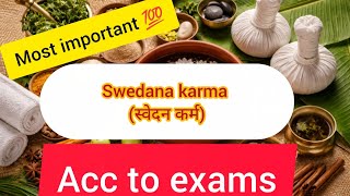 SWEDANA KARMA (स्वेदन कर्म) PART-1 //#Panchakarma//Ayurveda//#BAMS