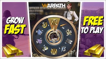 How To Get GOLD And OFFICERS Fast In Warpath As A FREE TO PLAY Player