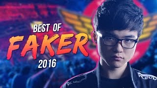 BEST OF SKT FAKER 2016 - Best Player in the World