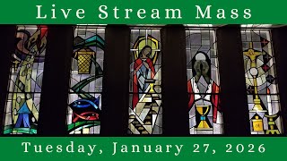 Mass at Immaculate Conception Parish 1/27/26 screenshot 4