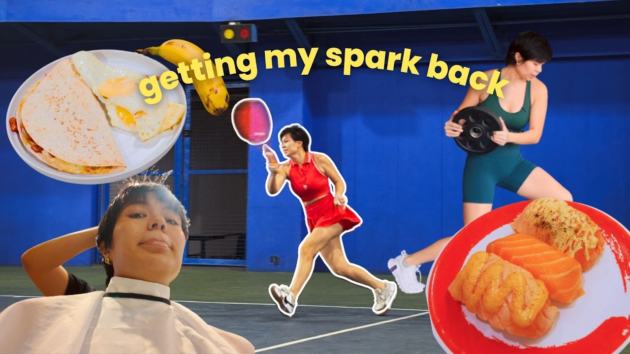 What I ate to get back into my routine! - YouTube