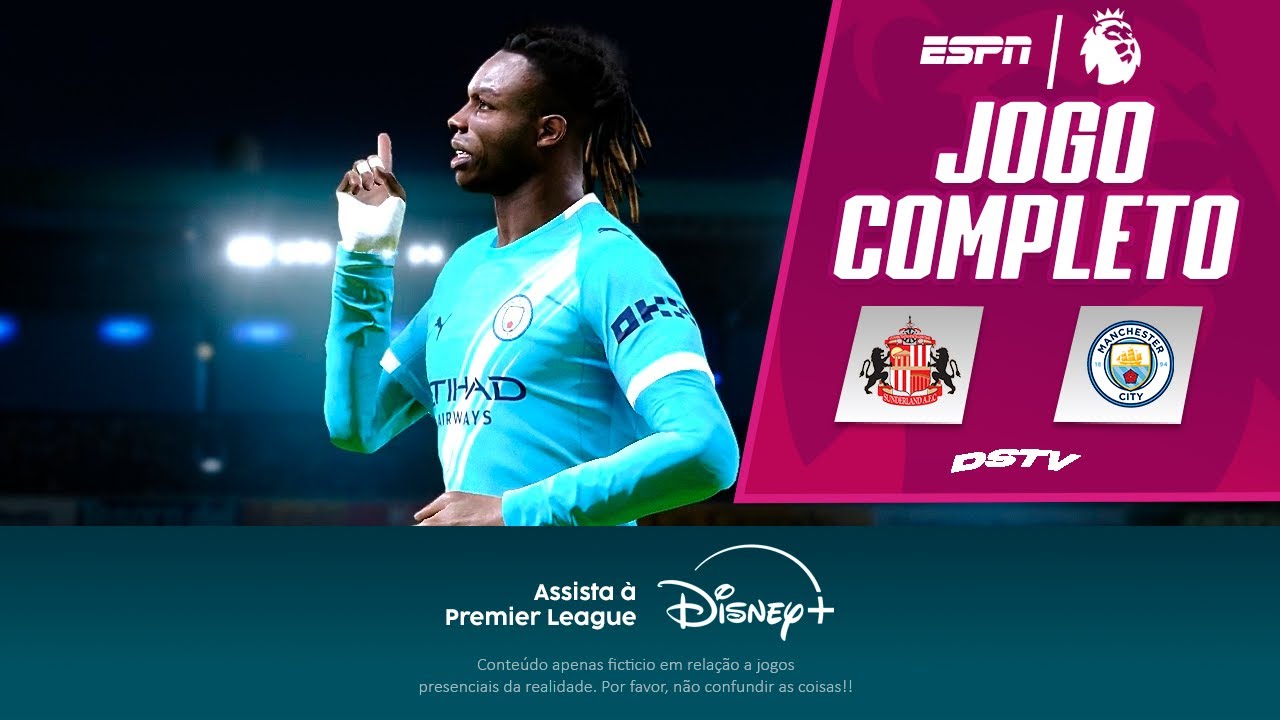 SUNDERLAND x MANCHESTER CITY - PREMIER LEAGUE | EFOOTBALL PES 2021 [SIMULAÇÃO]