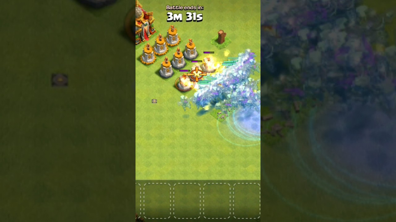 1x Dragon Rider + 10x Clone Spells Vs All Level Super Wizard Tower|Clash Of Clans|#shorts#cocshorts