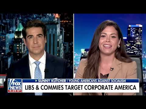 Sunny Kutcher from YAAS on Primetime with Jesse Watters