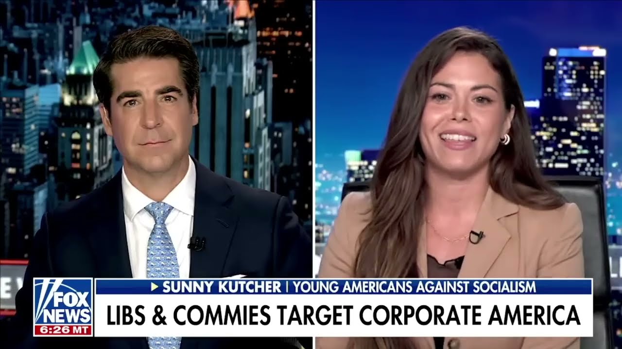 Sunny Kutcher from YAAS on Primetime with Jesse Watters