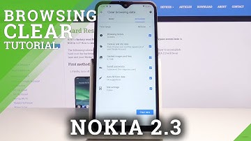 NOKIA 2.3 Clear Browsing Data & Delete Browser History
