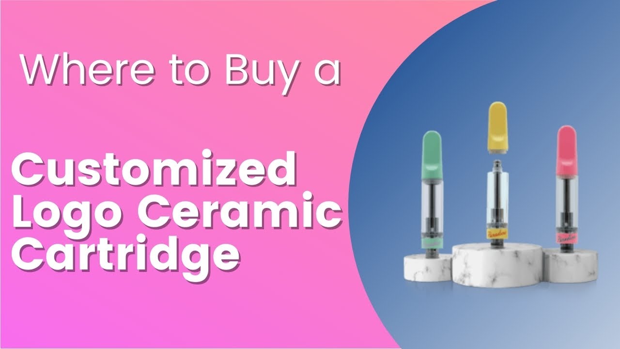 Where to Buy Customized Logo Glass  5ml Ceramic coil Vape Cartridge?