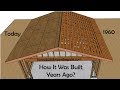 How roof sheathing was installed in the 1950s  how it was built years ago