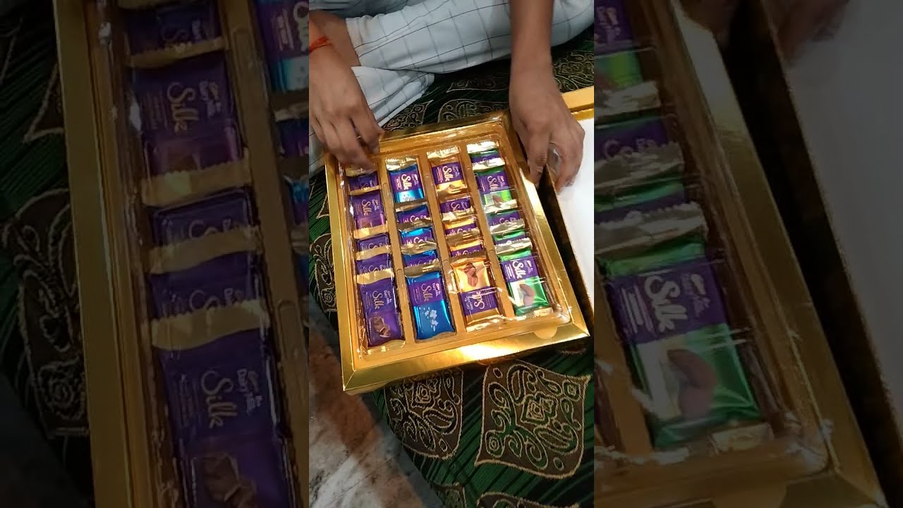 Unboxing Dairy Milk Silk 24 Premium Miniature TALENTED AASTHA Shorts