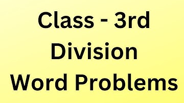 Division word problems class 3| 3rd class Maths word Problems | grade 3 division word problems