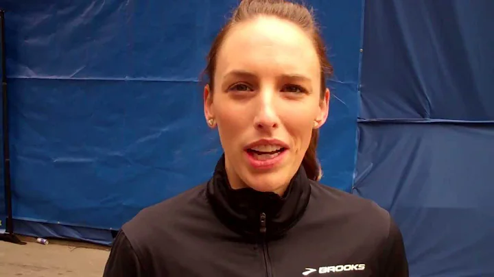 Gabrielle Anderson after her 2013 season opener at...