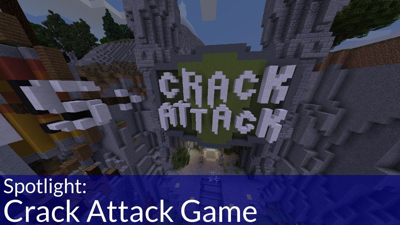 Crack Attack Game In Minecraft Youtube