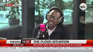 The flood situation in Kenya