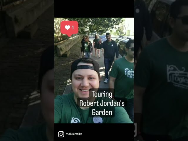 Touring RJ's Garden at #OgierCon