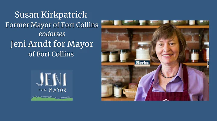 Susan Kirkpatrick endorses Jeni Arndt for Mayor of...