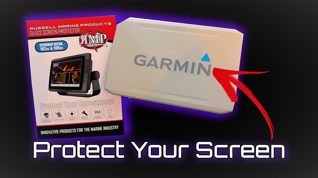 Garmin Echomap UltraPROTECT Your Screen! 