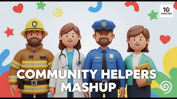 Community Helpers Mashup | Learn About Heroes Around Us | Buzzy Tune’s Time