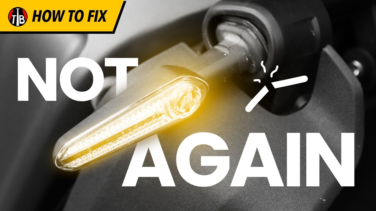 Yamaha MT-09 - How to fix the indicators back in place