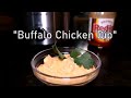 Crock pot Buffalo Chicken Dip. Easy Superbowl party cheese dip recipe!