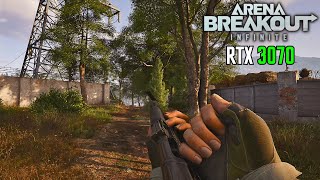 Arena Breakout Infinite - RTX 3070 Performance Test | 4K [Ultra, DLSS]