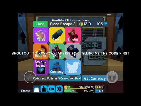 Fe2 New Code September 2018 Youtube Roblox Flood Escape 2 July 2018 Codes Roblox Flood Escape 2 July 2018 Codes Fe2 New Code September 2018 Youtube