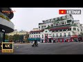 Hanoi old quarter | Hanoi walk【4K】