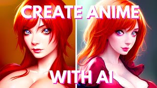 CREATE Anime Art With Special Ai For Free! Stable Diffusion For Otaku!