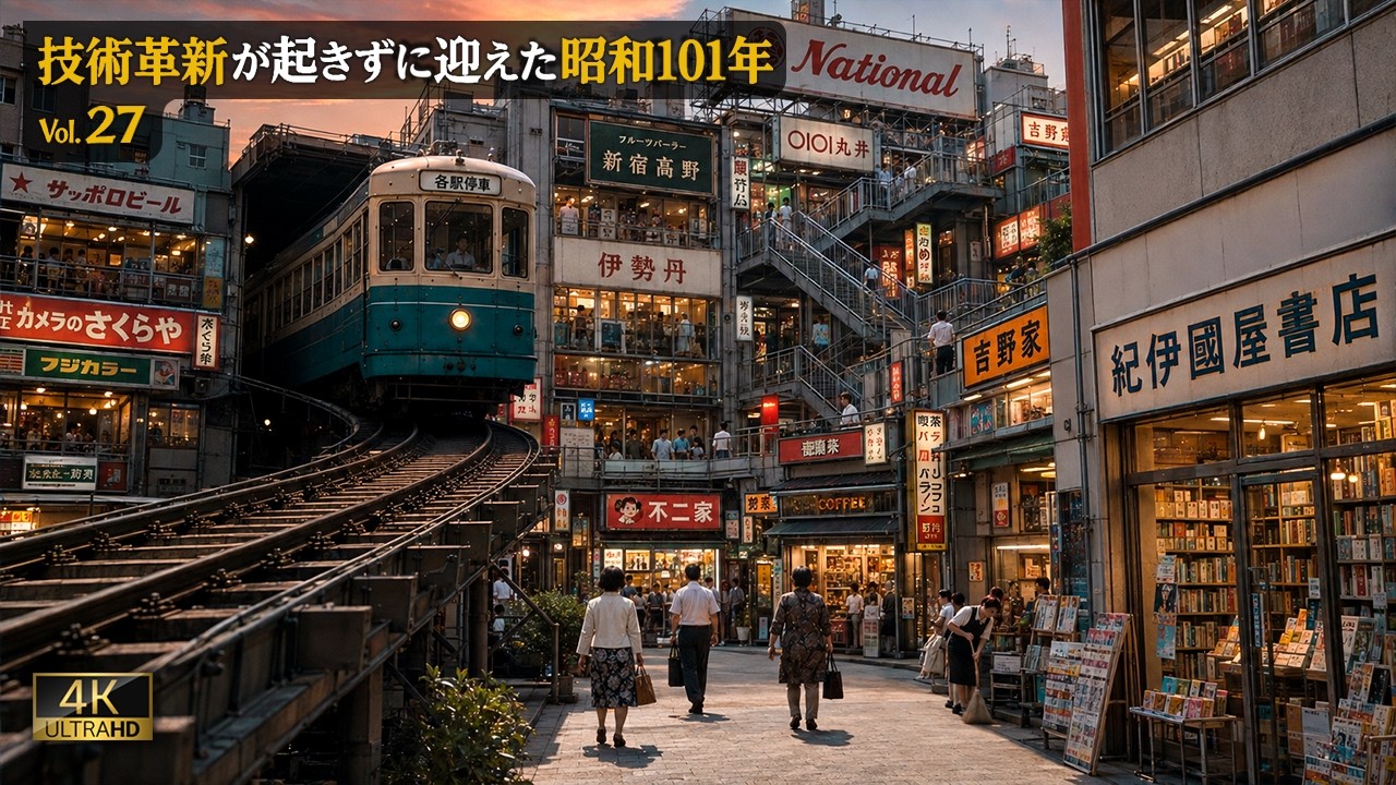 Nostalgic Sky City That Never Was—Showa 101 | Moving a Sacred Tree