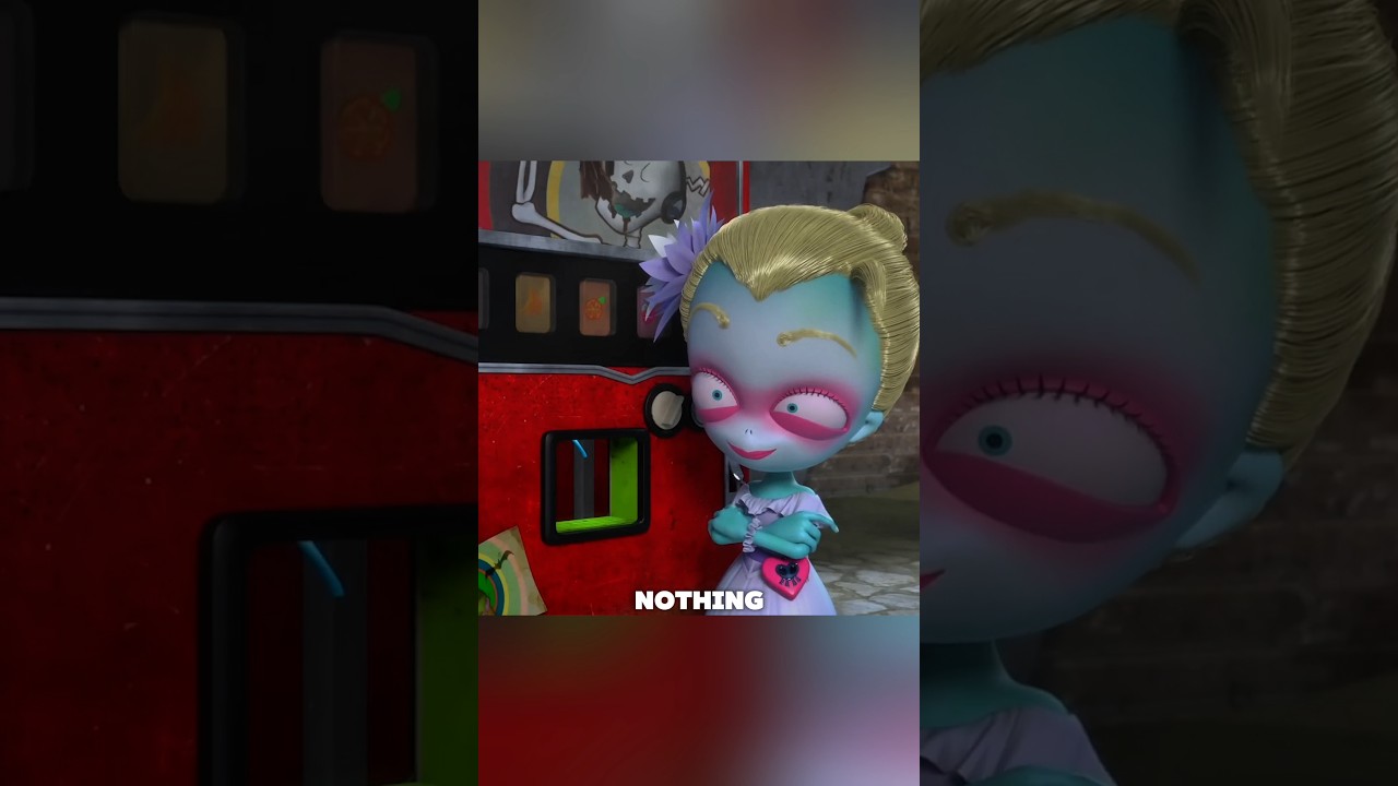 A little zombie who makes juice from tears #animation #animation #viral