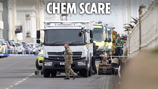 More than 70 evacuated near UK seafront over deadly explosive chemicals