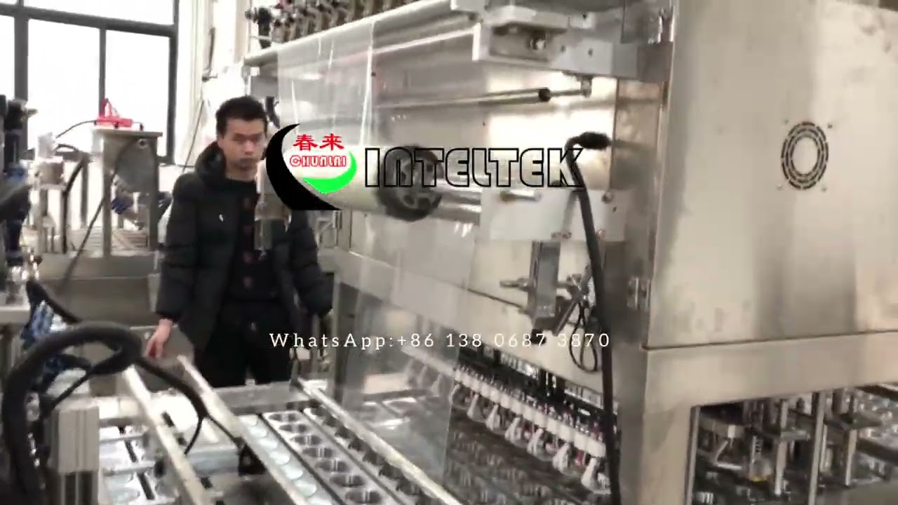 Automatic sauce cup filling sealing machine 