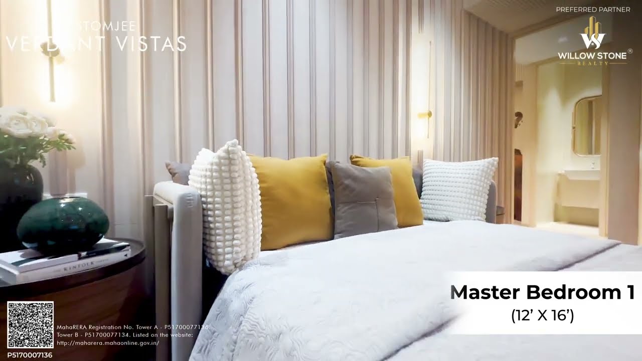 Rustomjee Verdant Vistas Sample Flat Video | Grandeur 3 & 4 BHKs with Terrace | Majiwada, Thane West