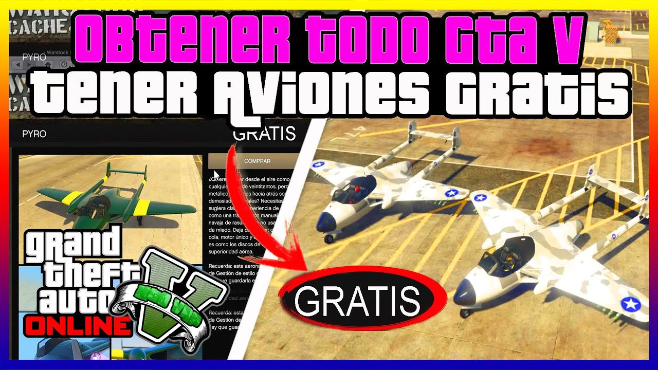 Nuevo Truco Increible Obtener Cualquier Avion Gratis En Gta V