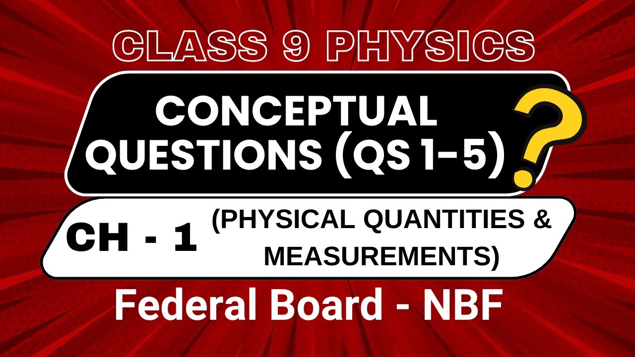 Physical Quantities and Measurement | Class 9 Physics Chapter 1 ...