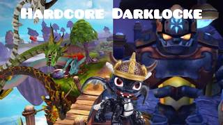 Skylanders Hardcore Darklocke SSA and Giants