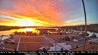 Acadia National Park - Beautiful Sunrise Timelapse from Southwest Harbor