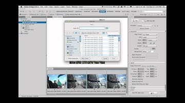 Adobe Bridge cs5.1 - Using OUTPUT to create Contact Sheet & 2 up