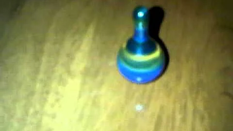 "Explorer" Glass Spinning Top by Joseph Chartier