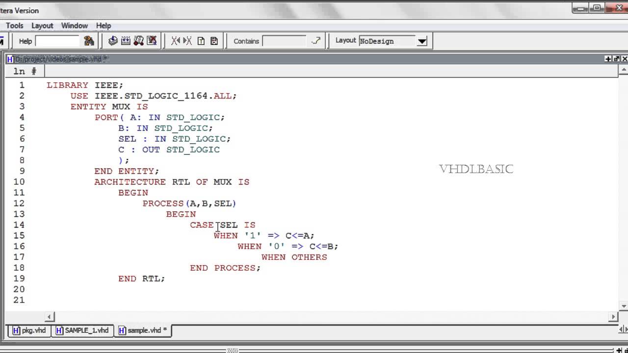 vhdl case multiple assignments