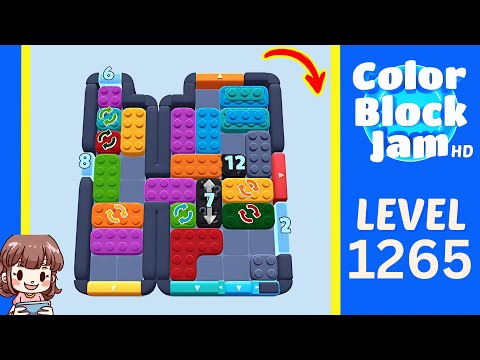 Color Block Jam Level 1265 Solution Walkthrough video preview