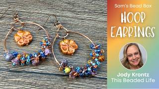 Make Your Own Hoop Earrings - SBB Boho Rainbow