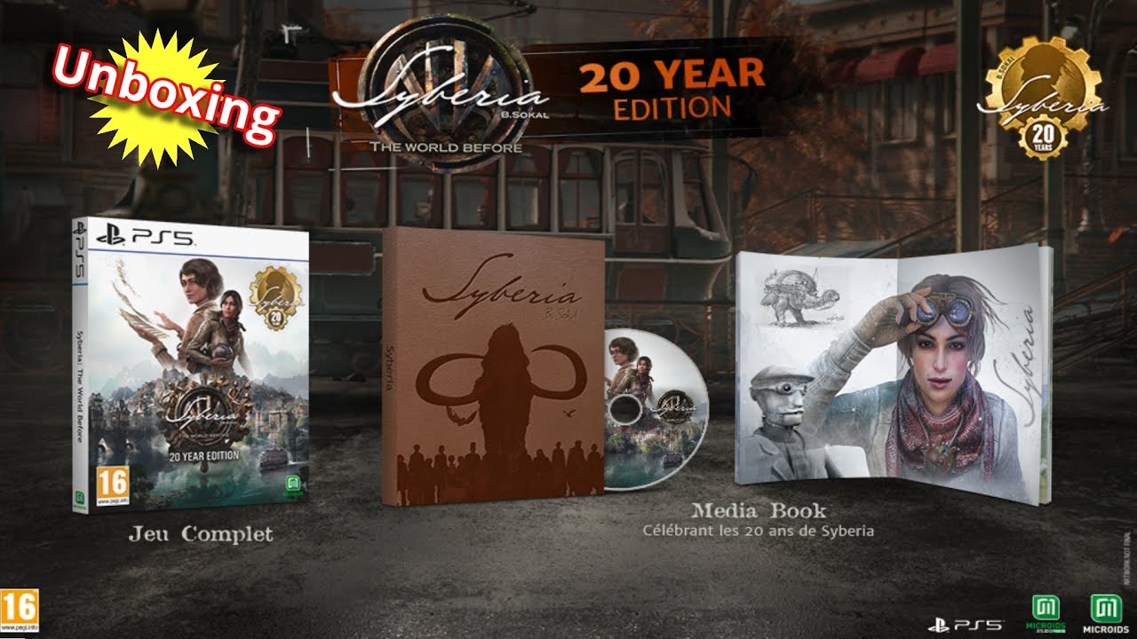 Syberia : The World Before - 20 Years Edition - Jeux PS5