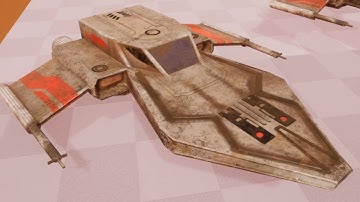 UE4 SW Tie Fighter and R-41 StarChaser AI test (WIP)