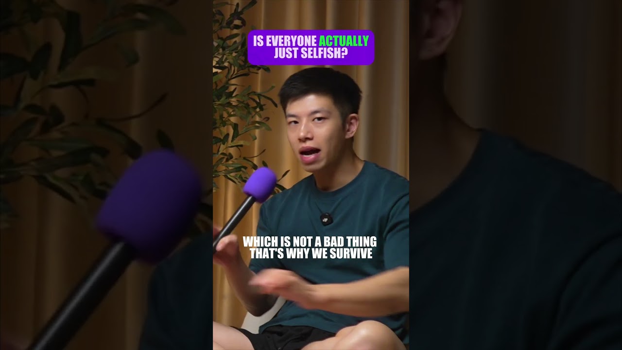 Is it actually a bad thing to be selfish? #talkshow #pbttalks