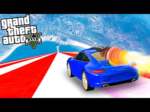 HO COMPLETATO LA MEGA RAMPA IMPOSSIBILE AL 99% SU GTA 5! *PS5*