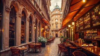 Vienna Street Café Jazz Morning ☕ Relaxing Jazz Music & Calm Bossa Nova for Study, Focus