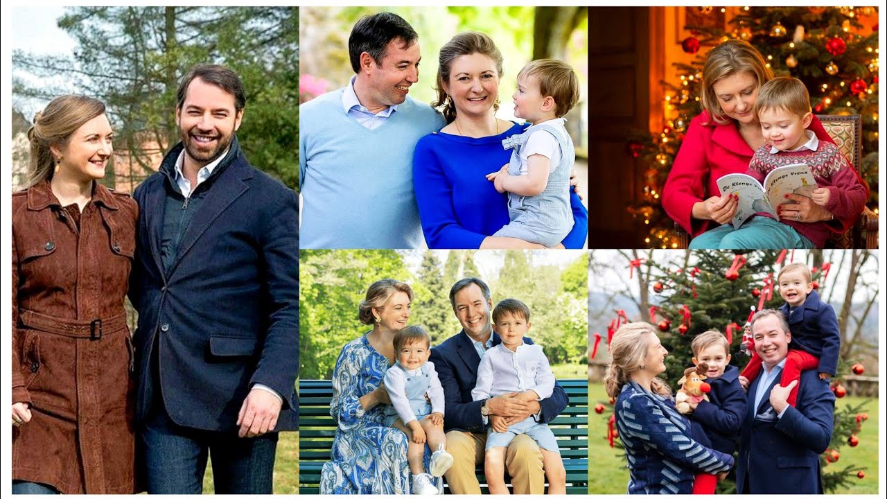 💚🩷💙Моменты в свитерах членов люксембургской королевской семьи || Принцесса Стефани так счастлива ...