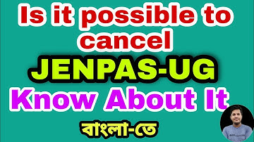 JENPAS-UG-2021: Can it be Cancel like 2020 | Real Facts | Subhojit Ghosh