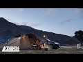 【強風のふもとっぱら】LANDER2とアルパカで過ごす冬の終わりのソロキャンプ with プロボックス